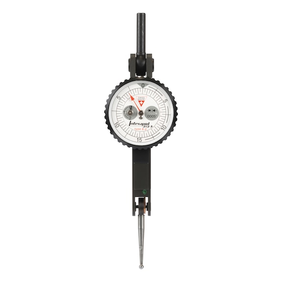 TESA TECHNOLOGY INTERAPID 313 B-2 dial test indicator, dial face 1.21 inches, measuring range 0.06 inches - Interapid 2026 dial test indicator