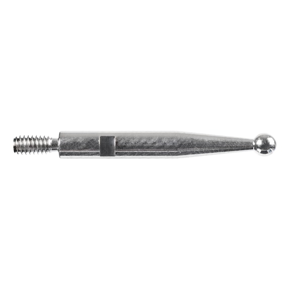 TESA TECHNOLOGY Carbide-ball contact point, M1.4 connection thread, diameter 3 mm, length 23 mm - Interapid 2026 indicator contact points