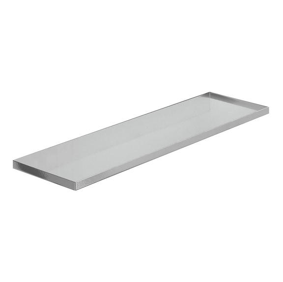 RASTERPLAN Legbord 1000 x 410 mm, 80 kg, verzinkt incl. planksteun - Legbord