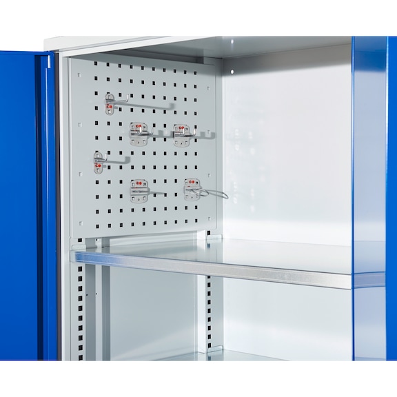 HK Shelf, galvanised W x D 928 x 525 mm load capacity 160 kg - Shelf
