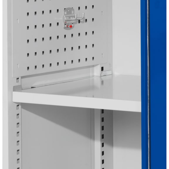 HK Etag&egrave;re, zi, c&ocirc;t&eacute; droit, largeur 500 mm capacit&eacute; de charge de 80 kg - Etag&egrave;re, c&ocirc;t&eacute; droit, largeur 500&nbsp;mm