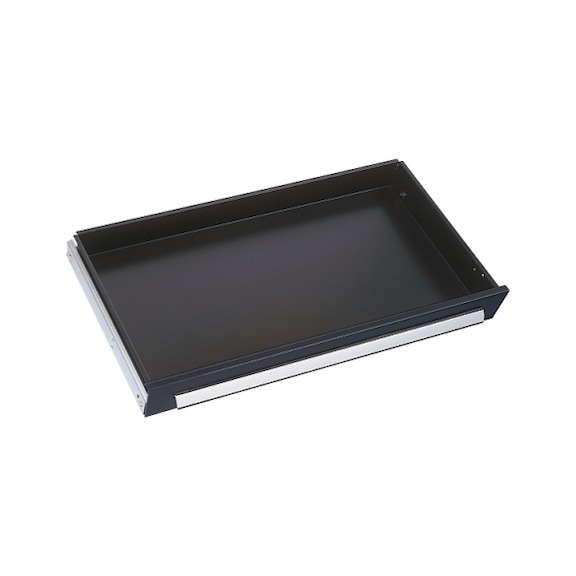 RASTERPLAN Schublade H&ouml;he 100 mm/Breite 1000 mm RAL 7016 Anthrazitgrau Tragf&auml;higkeit 110 kg - Schubladen, Breite 1000 mm