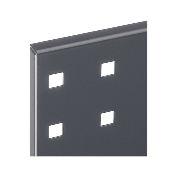 RASTERPLAN Perfor&aacute;lt lemez, 500 x 450 mm, RAL 7016 - Perfor&aacute;lt lemez