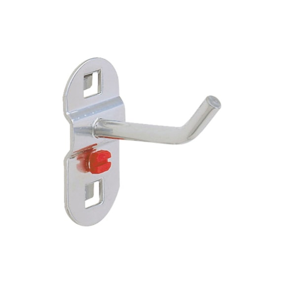 RASTERPLAN Gereedschapshouder L 50 mm, 6 mm diameter, aluminiumkleurig - Gereedschapshouders