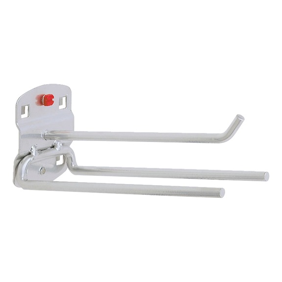 RASTERPLAN Gereedschapshouder, 3 compartimenten L 150 mm B 45 mm, aluminiumkleurig - Gereedschapshouders