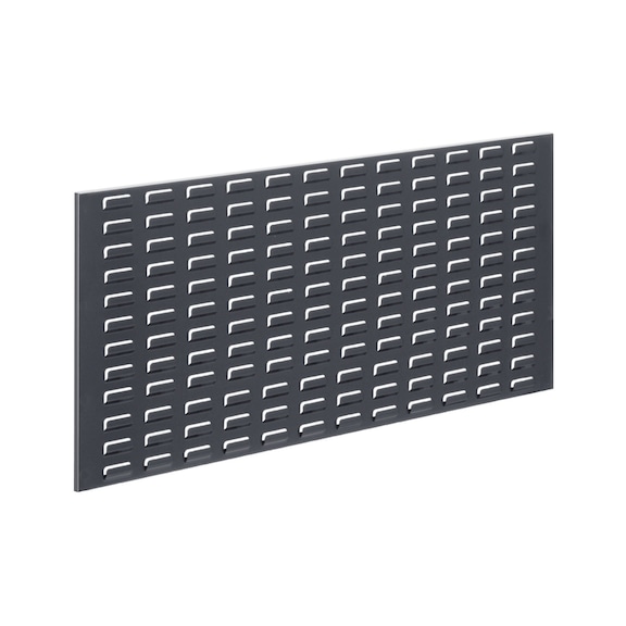 RASTERPLAN Schlitzplatten Breitformat 450x1000 mm RAL 7016 - Schlitzplatte