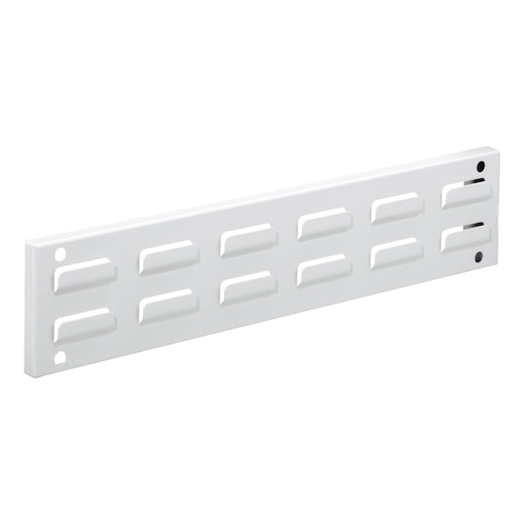 RASTERPLAN Slotted panel wall rail