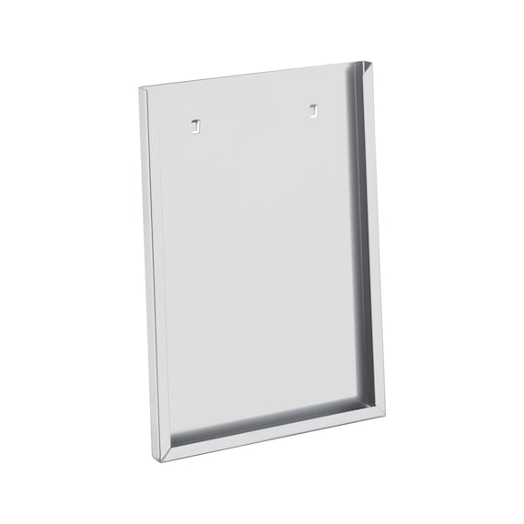 RASTERPLAN Accessoires voor formulierhouder voor sleufpanelen - Formulierhouder