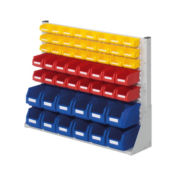 RASTERPLAN Wandstellingunits, enkelzijdig