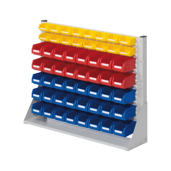 RASTERPLAN Un. sist. sop. una cara mod. 23 AltxAnxF 760 x 1000 x 240 mm RAL7035 gris lum. - Unidades de sistema de soporte, una cara