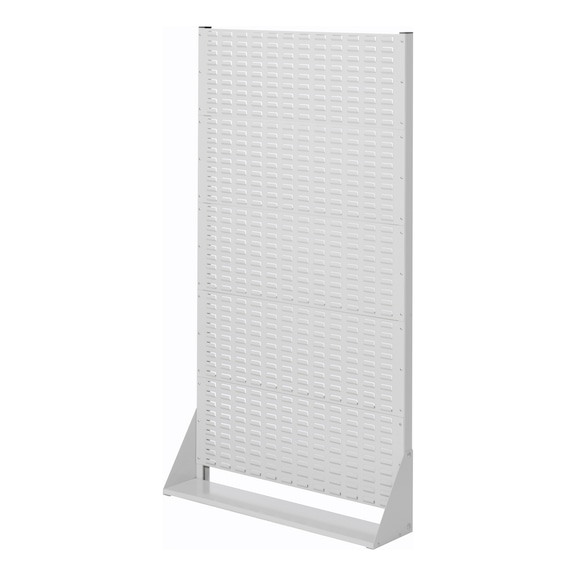 RASTERPLAN Wandstellingunit enkelzijd. model 50 HxBxD 1790x1000x240mm kl.RAL7035 lichtgrijs - Wandstellingunits, eenzijdig