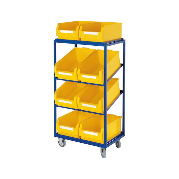 RASTERPLAN Servis/toplama arabası model 22, 1315x1015x485&nbsp;mm - Servis ve toplama arabaları