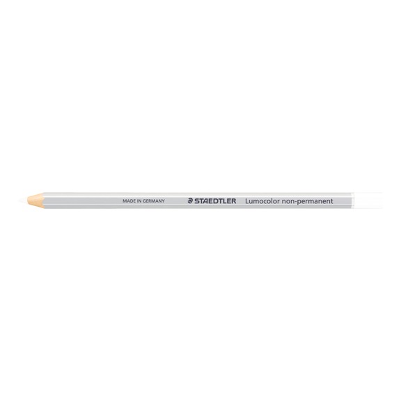 STAEDTLER Lumocolor non-permanent omnichrome dry marker, white - Permanent marker