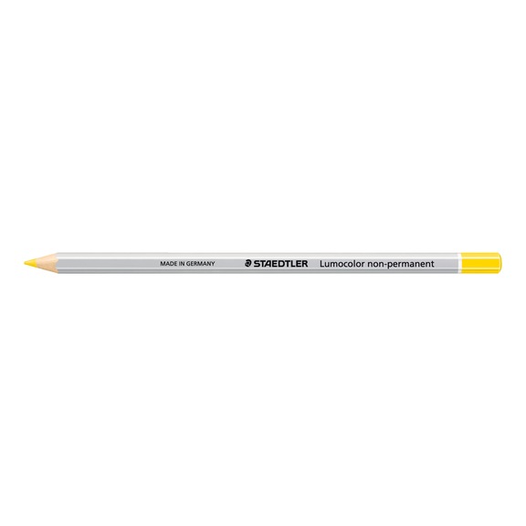 STAEDTLER Lumocolor non-permanent omnichrome dry marker, yellow - Permanent marker