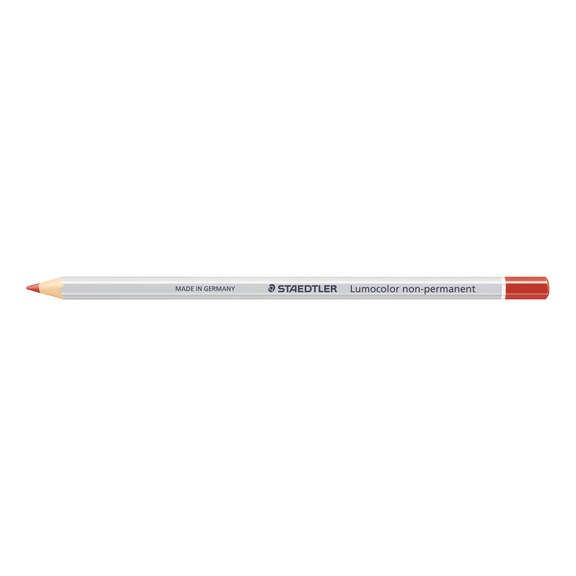 STAEDTLER Lumocolor non-permanent omnichrome dry marker, red - Permanent marker
