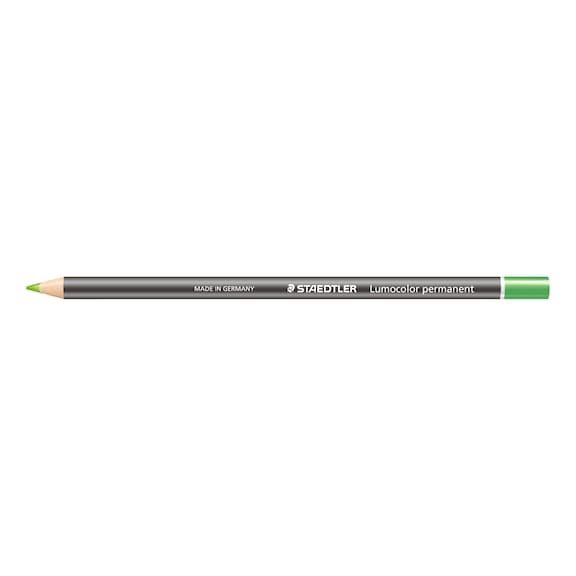 STAEDTLER Lumocolor permanent Glasochrom dry marker, green - Permanent marker