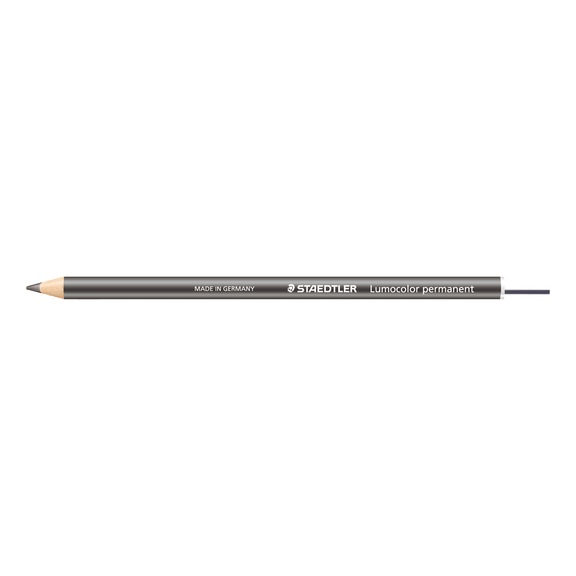STAEDTLER Lumocolor permanent glass-effect dry marker, black - Permanent marker