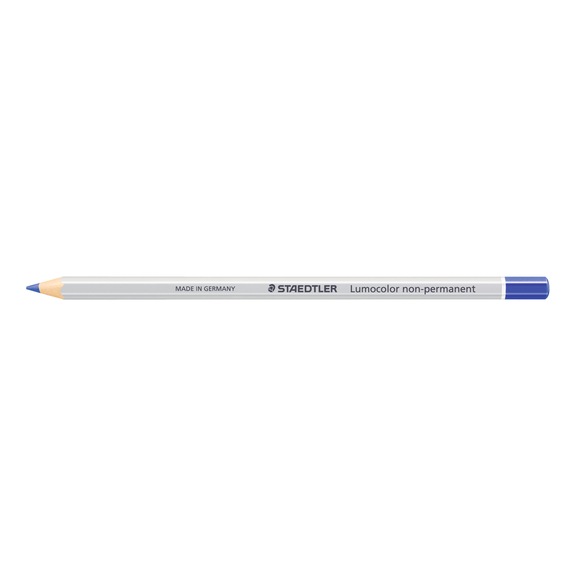 STAEDTLER Lumocolor non-permanent omnichrome dry marker, blue - Permanent marker