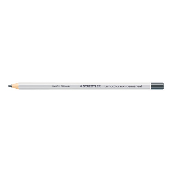 STAEDTLER Lumocolor non-permanent omnichrome dry marker, black - Permanent marker