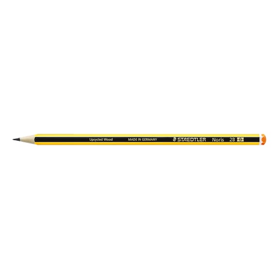 STAEDTLER Noris 120 pencil, 2B, yellow-black, box of 12 - Pencil (office)