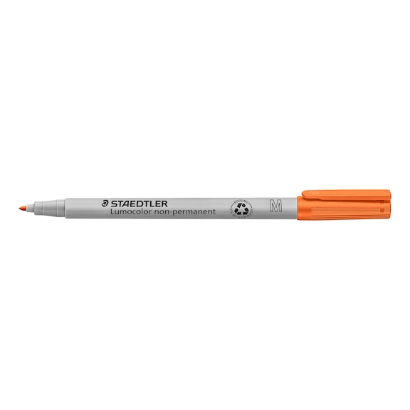 STAEDTLER Universalstift Lumocolor M non-permanent, 0.4 mm, orange, 10 St&uuml;ck - Feinschreiber