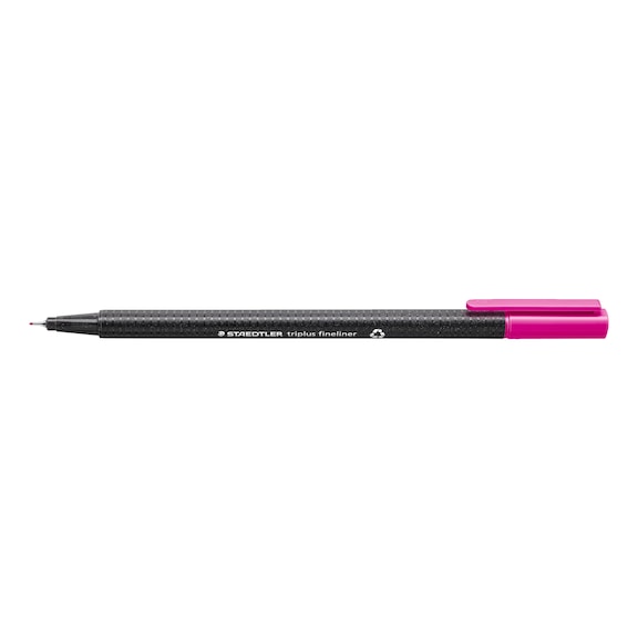 STAEDTLER Fineliner triplus, ca. 0.3mm, magenta, Box mit 10 St&uuml;ck - Feinschreiber