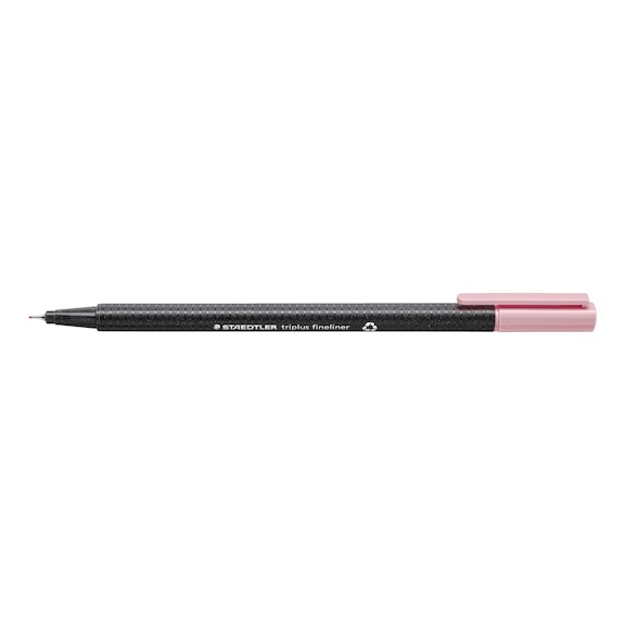 STAEDTLER Fineliner triplus, ca. 0.3mm, hellrosa, Box mit 10 St&uuml;ck - Feinschreiber