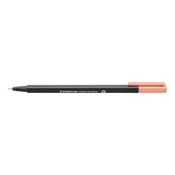 STAEDTLER Fineliner triplus, ca. 0.3mm, lachs, Box mit 10 St&uuml;ck - Feinschreiber