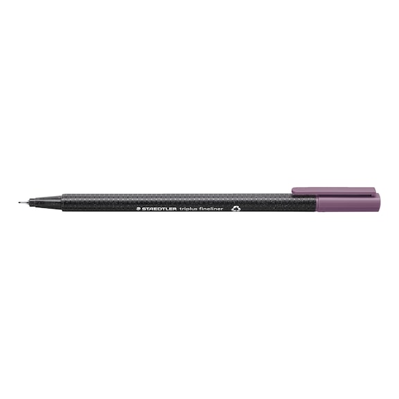 STAEDTLER Fineliner triplus, ca. 0.3mm, malve, Box mit 10 St&uuml;ck - Feinschreiber