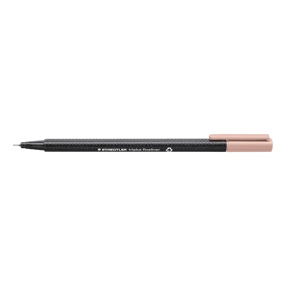 STAEDTLER Fineliner triplus, ca. 0.3mm, altrosa, Box mit 10 St&uuml;ck - Feinschreiber