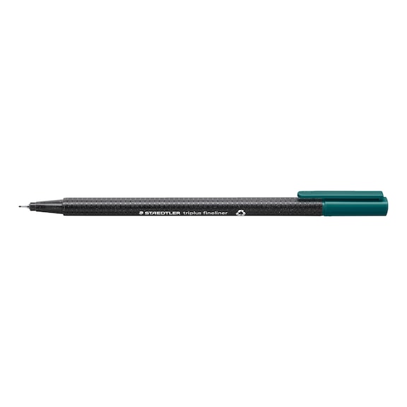 STAEDTLER Fineliner triplus, ca. 0.3mm, seegr&uuml;n, Box mit 10 St&uuml;ck - Feinschreiber