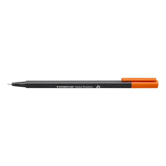 STAEDTLER Fineliner triplus, ca. 0.3mm, orange, Box mit 10 St&uuml;ck - Feinschreiber