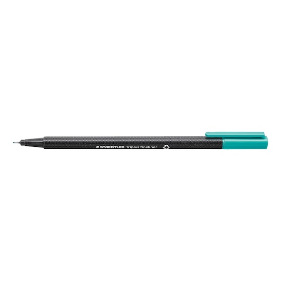 STAEDTLER Fineliner triplus, ca. 0.3mm, t&uuml;rkis, Box mit 10 St&uuml;ck - Feinschreiber