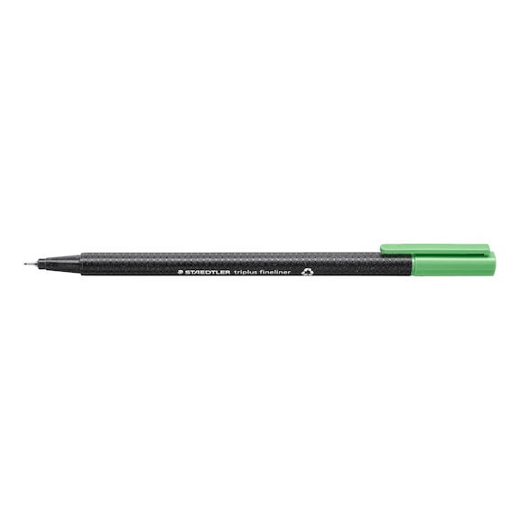 STAEDTLER Fineliner triplus, ca. 0.3mm, blassgr&uuml;n, Box mit 10 St&uuml;ck - Feinschreiber