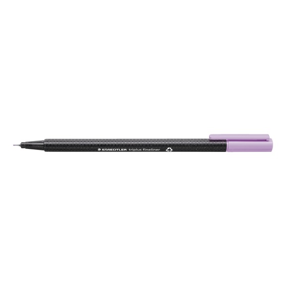 STAEDTLER Fineliner triplus, ca. 0.3mm, lavendel, Box mit 10 St&uuml;ck - Feinschreiber