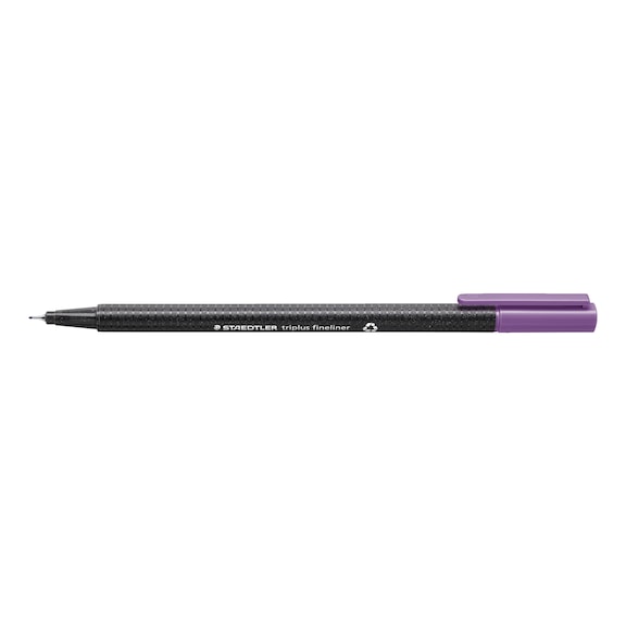 STAEDTLER Fineliner triplus, ca. 0.3mm, flieder, Box mit 10 St&uuml;ck - Feinschreiber