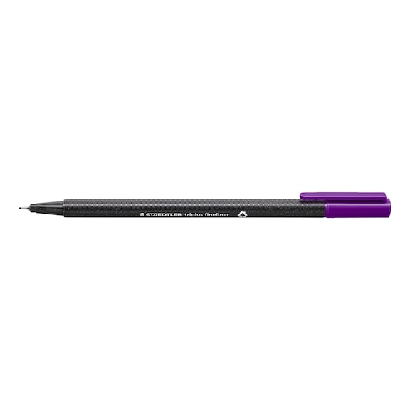 STAEDTLER Fineliner triplus, ca. 0.3mm, violett, Box mit 10 St&uuml;ck - Feinschreiber