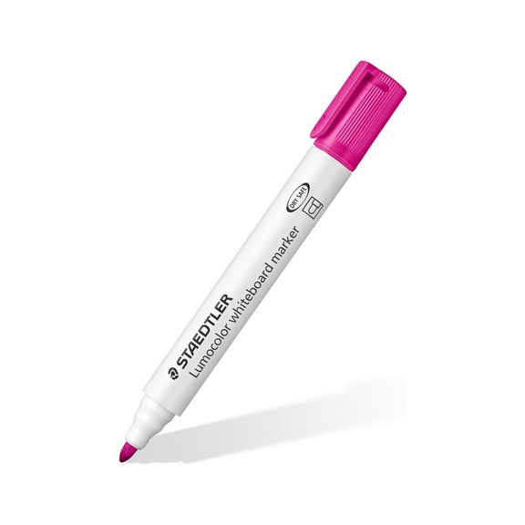 STAEDTLER Whiteboard Marker Lumocolor, nachf&uuml;llbar, pink. Box mit 10 St&uuml;ck - Board-Marker
