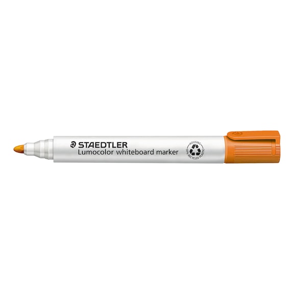 STAEDTLER Whiteboard Marker Lumocolor, nachf&uuml;llbar, orange. Box mit 10 St&uuml;ck - Board-Marker