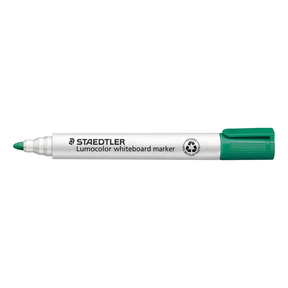 STAEDTLER Whiteboard Marker Lumocolor, nachf&uuml;llbar, gr&uuml;n. Box mit 10 St&uuml;ck - Board-Marker