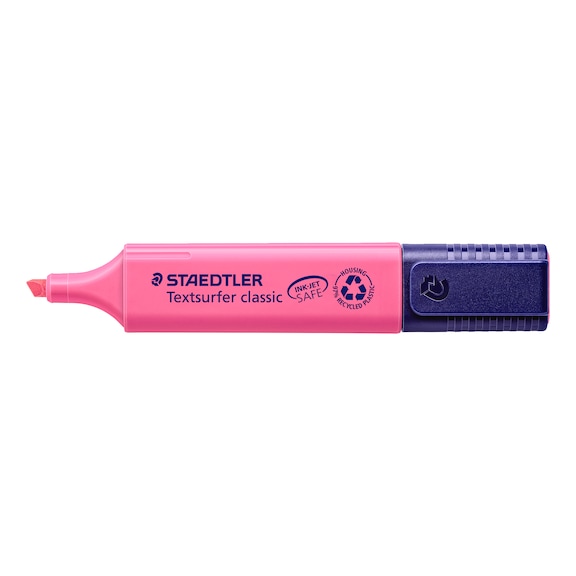 STAEDTLER Textmarker Textsurfer classic, nachf&uuml;llbar, pink, Box mit 10 St&uuml;ck - Textmarker