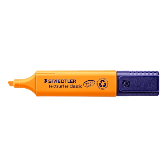STAEDTLER Textmarker Textsurfer classic, nachf&uuml;llbar, orange, Box mit 10 St&uuml;ck - Textmarker