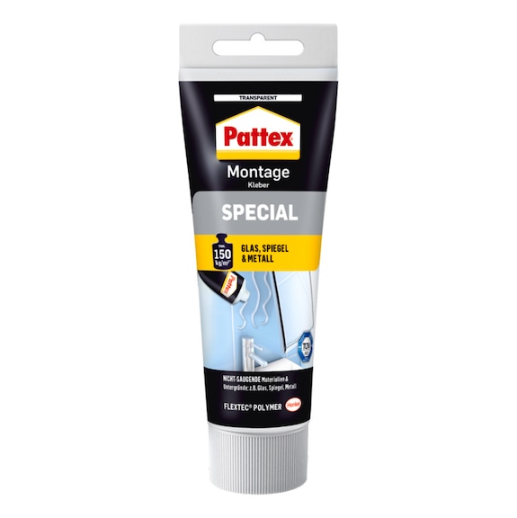 HENKEL Montagekleber Special, f&uuml;r Glas, Spiegel und Metall, max. 150kg/qm, 80g - Klebstoff (technisch, nicht spezifiziert)
