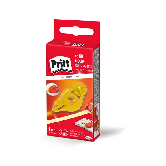 HENKEL Nachf&uuml;llkassette non-permanent, f&uuml;r Kleberoller, 16m x 8.4mm - Kassette f&uuml;r Kleberoller
