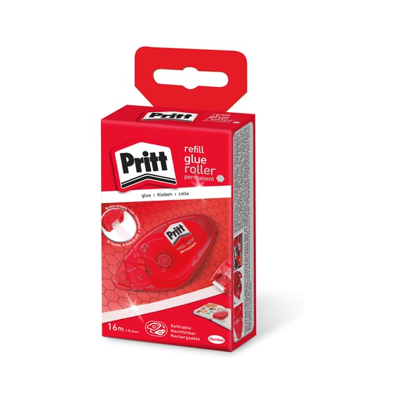 PRITT Kleberoller Refill permanent, l&ouml;semittelfrei, nachf&uuml;llbar, 16m x 8.4mm - Kassette f&uuml;r Kleberoller