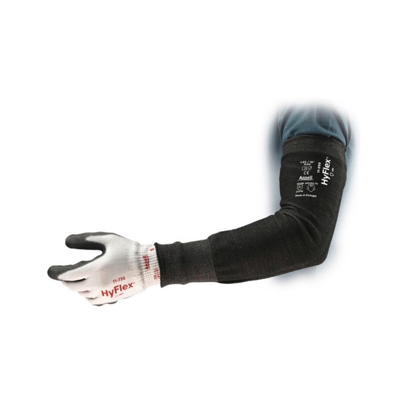 ANSELL Schutzarmstulpe HyFlex 11250 Gr&ouml;&szlig;e 12 Eng ohne Daumenloch 11250120-N - Armstulpe