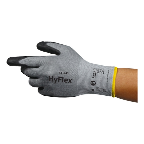 ANSELL HyFlex 11645 industrial gloves, size 6 11645060 - Five-finger gloves HyFlex