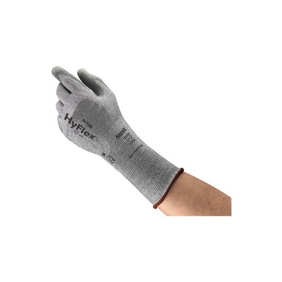ANSELL HyFlex 11728 industrial gloves, size 10 11728100 - Five-finger gloves HyFlex
