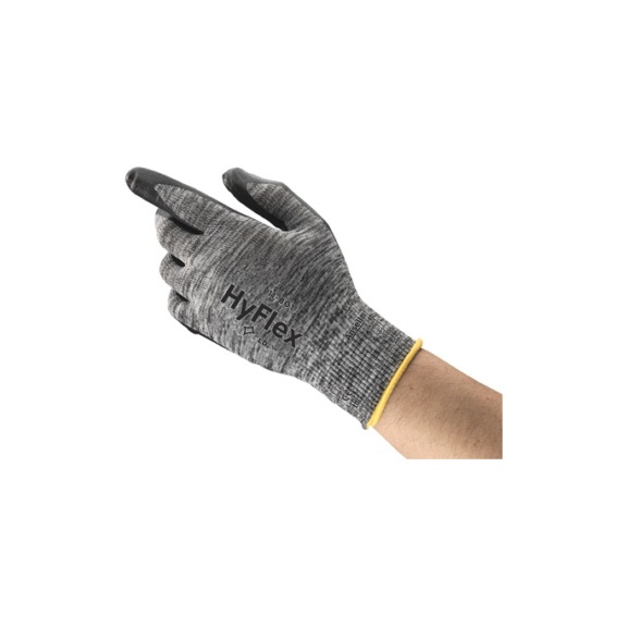 ANSELL HyFlex 11801 industrial gloves, size 10 11801100 - Five-finger gloves HyFlex