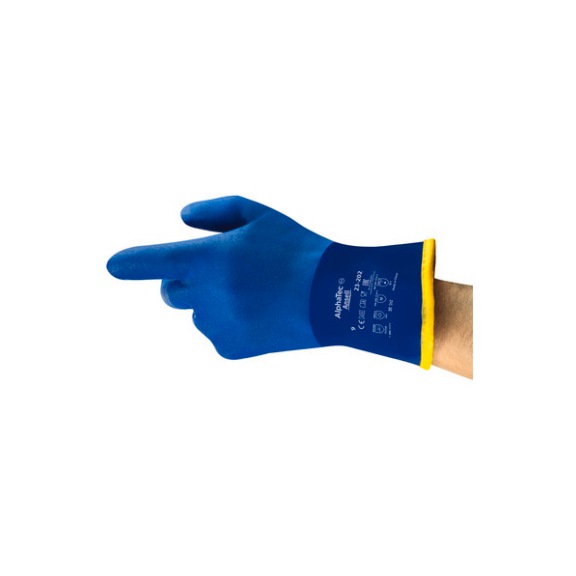 ANSELL AlphaTec(R) 23-202 chemical-resistant gloves, size 9 23202090 - Protective glove against chemicals and microorganisms (PPE)